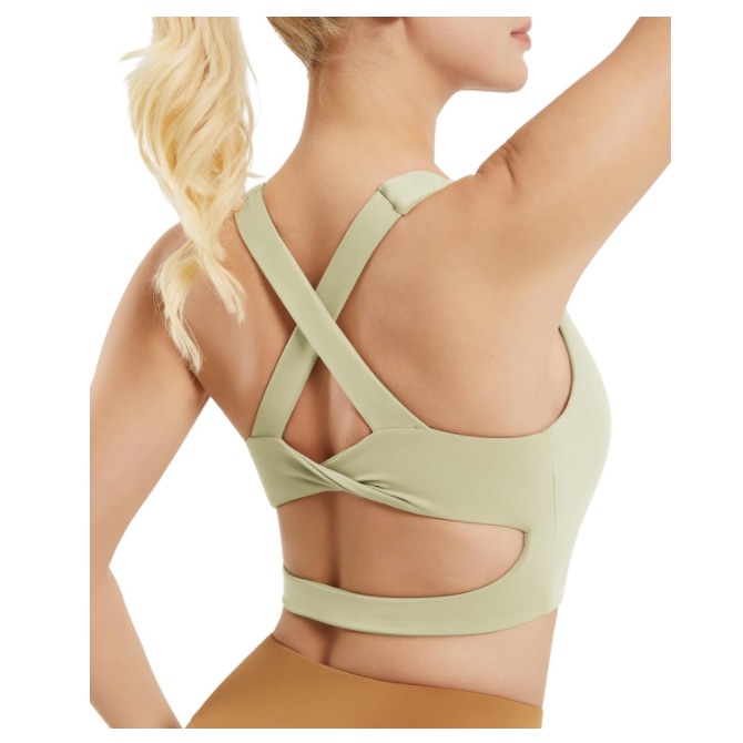 Nwt Amazon Workout Crop Top Xs Neutral